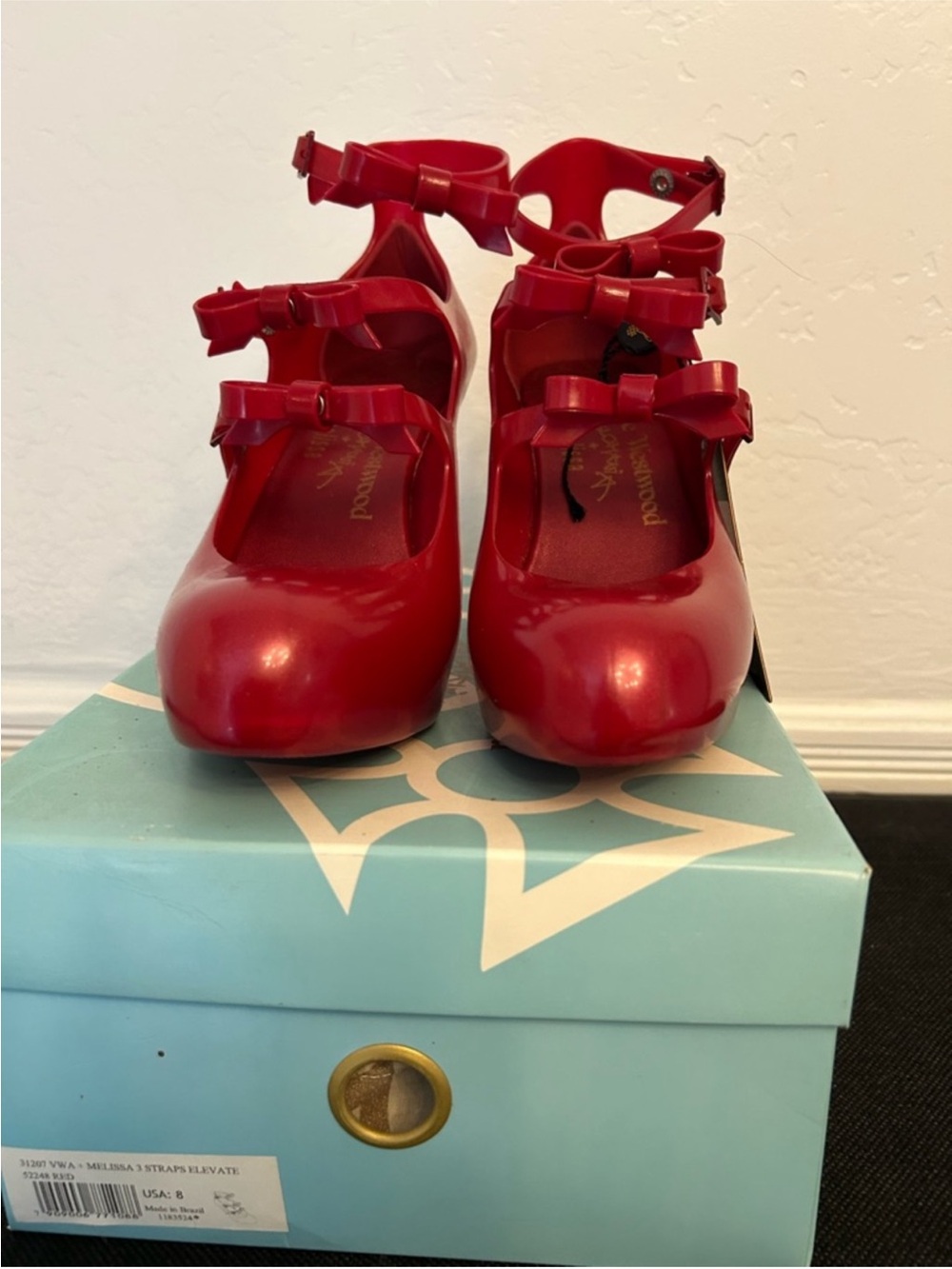 Melissa + Vivienne Westwood ANGLOMANIA Mary Jane heels - Picture 6 of 8